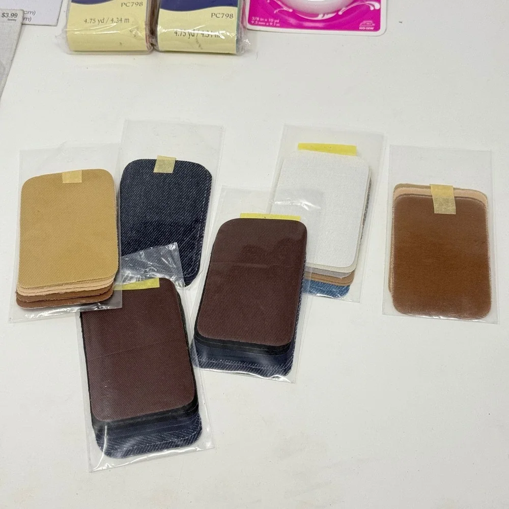 Lot of Simplicity Bondex Patches Dritz Labels‎ Clover Tools - Sewing Mending